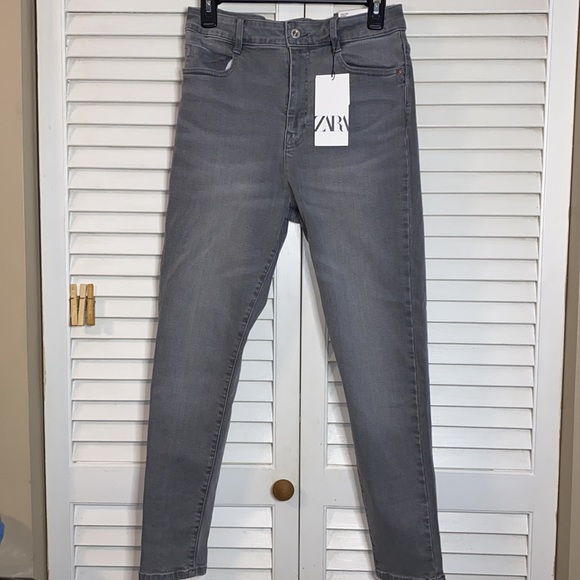 ZARA Hi Rise Skinny Jeans - Picture 4 of 11